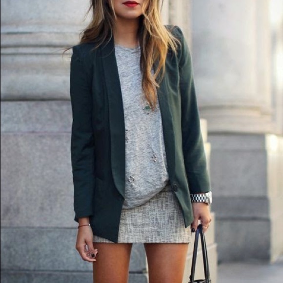 Forest Green Zara Blazer - Picture 6 of 7