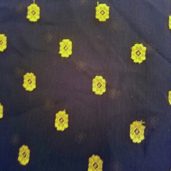 Sheer navy top - Picture 2 of 3