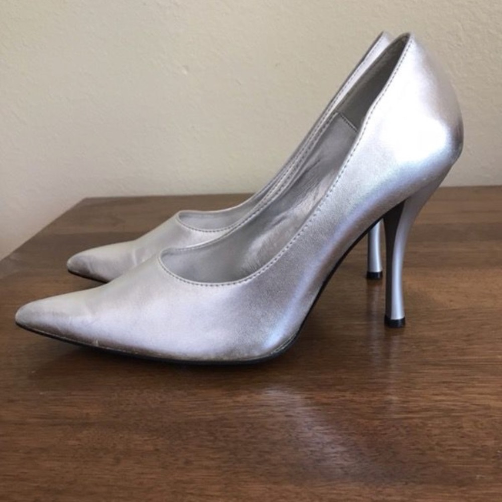 Silver heels