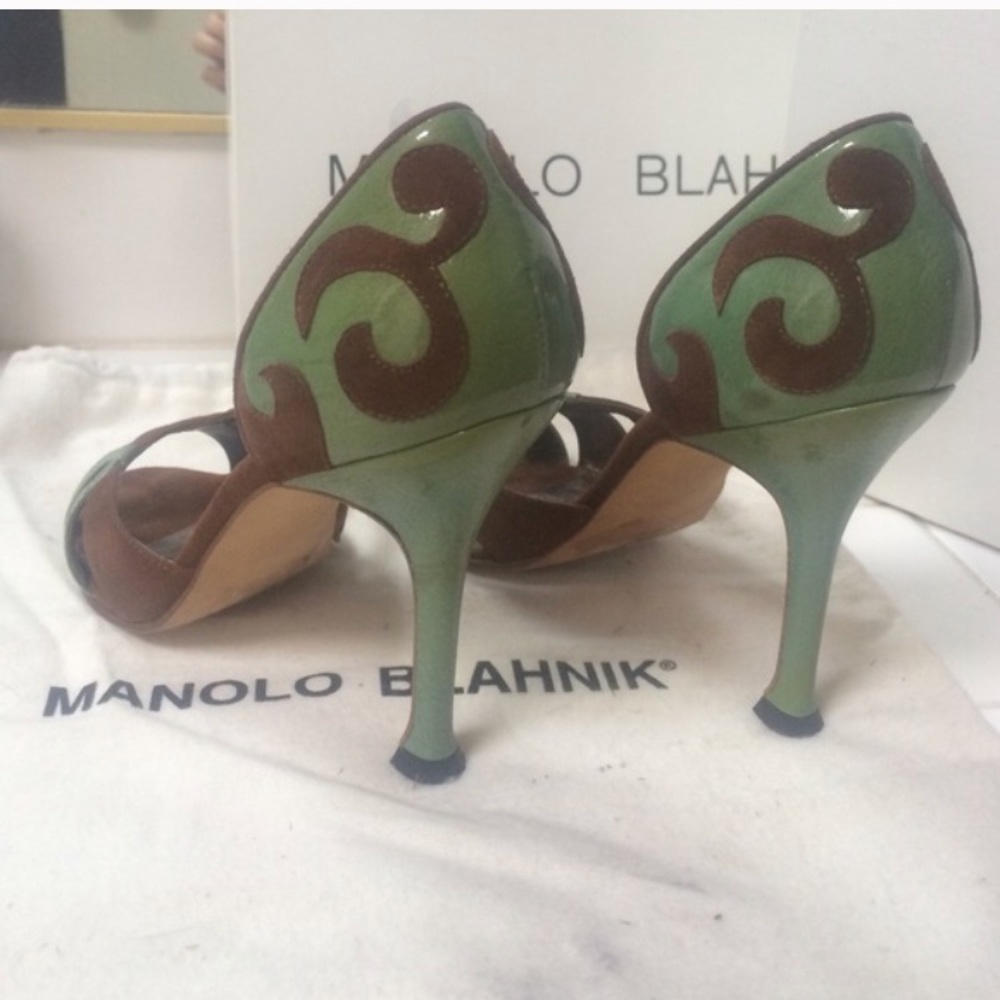 Manolo Blahnik Juriak heels Size 35.5 - Picture 2 of 4