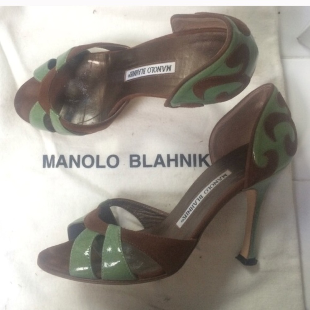 Manolo Blahnik Juriak heels Size 35.5 - Picture 3 of 4