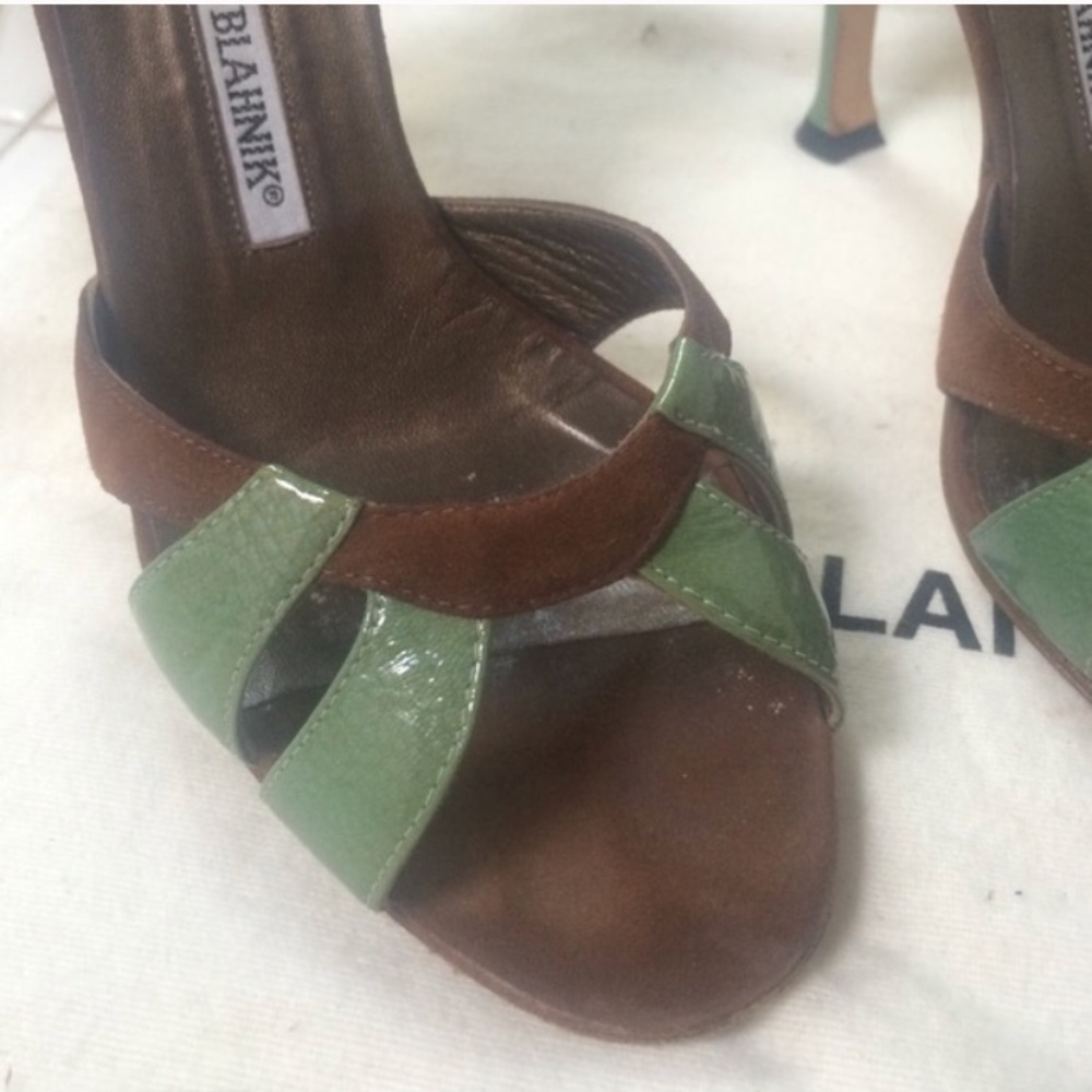 Manolo Blahnik Juriak heels Size 35.5 - Picture 4 of 4