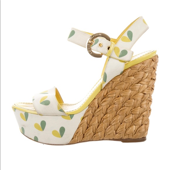 LOUIS VUITTON wedges. - Picture 5 of 8