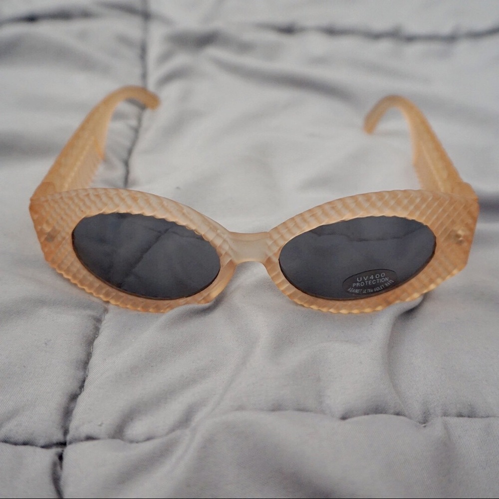 Vintage Peach Comb Sunglasses
