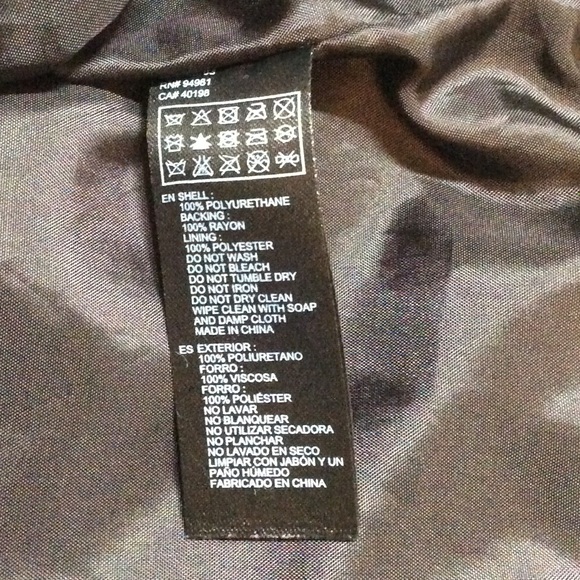 Forever 21 Faux Leather Zip Up Moto Biker Jacket - Picture 8 of 8