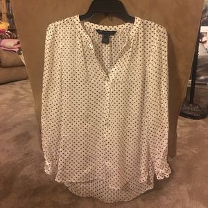 Marc Jacobs Polka Dot Flowy Top in size 0