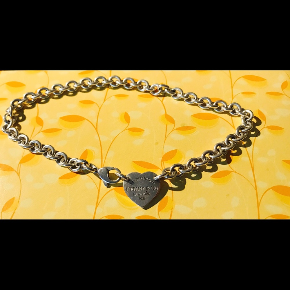 ❤️Return to Tiffany Heart Tag Choker❤️