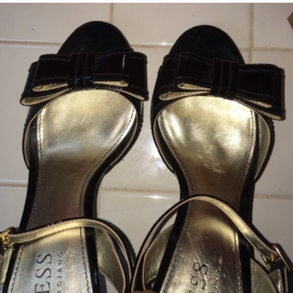 Guess by Marciano Black Patent High Heel 5.5 - Picture 3 of 4