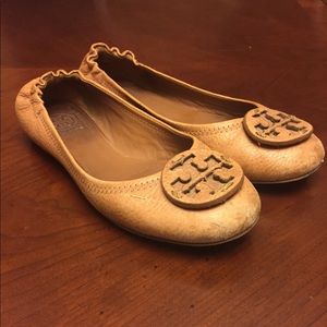 Tory Burch brown flats