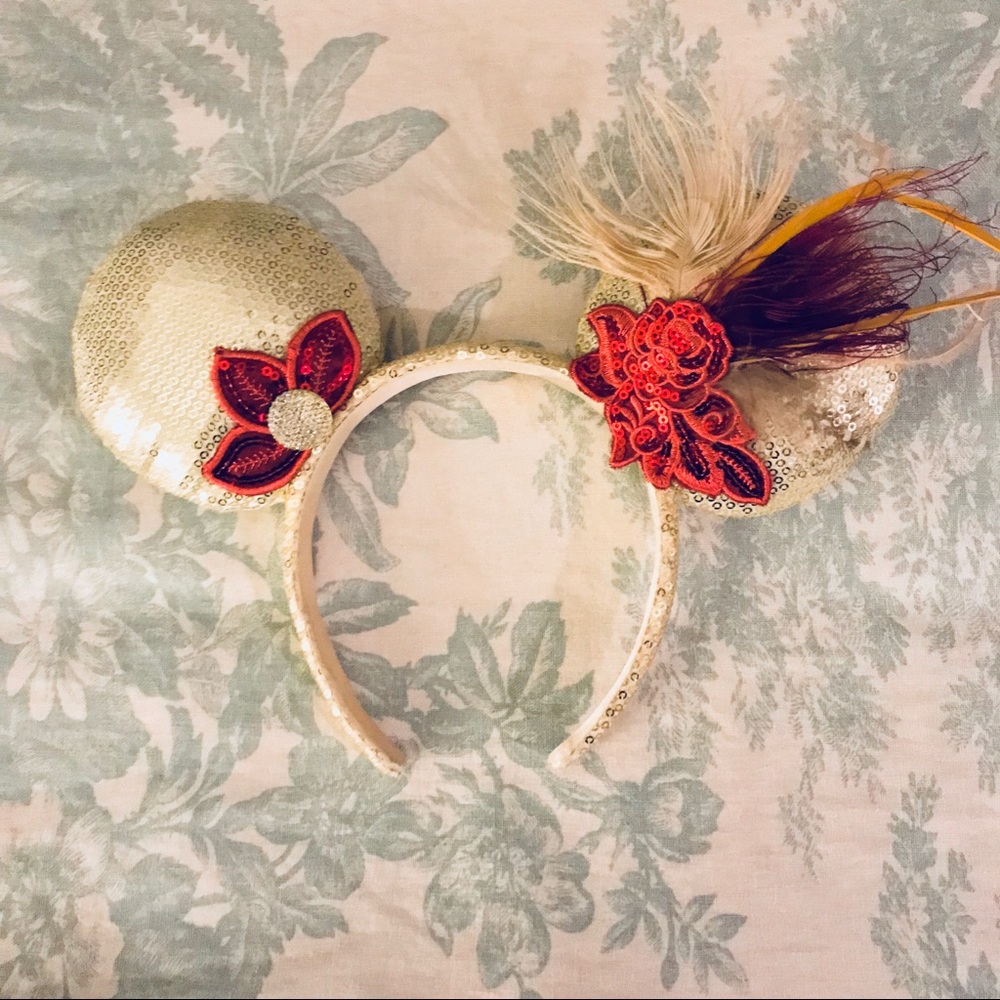Soft gold Minnie Ears