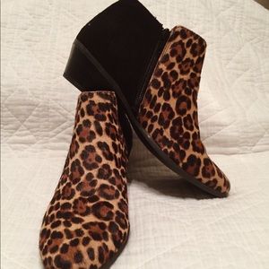 Leopard Booties