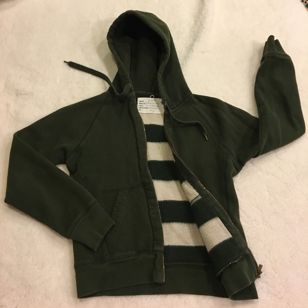 J Crew hooded sweatshirt
