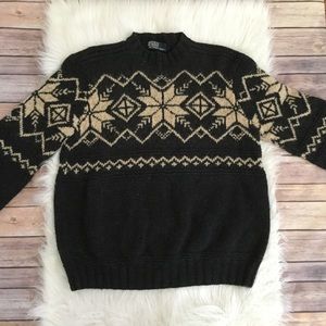 Vintage Polo Ralph Lauren Hand Knitted Sweater L