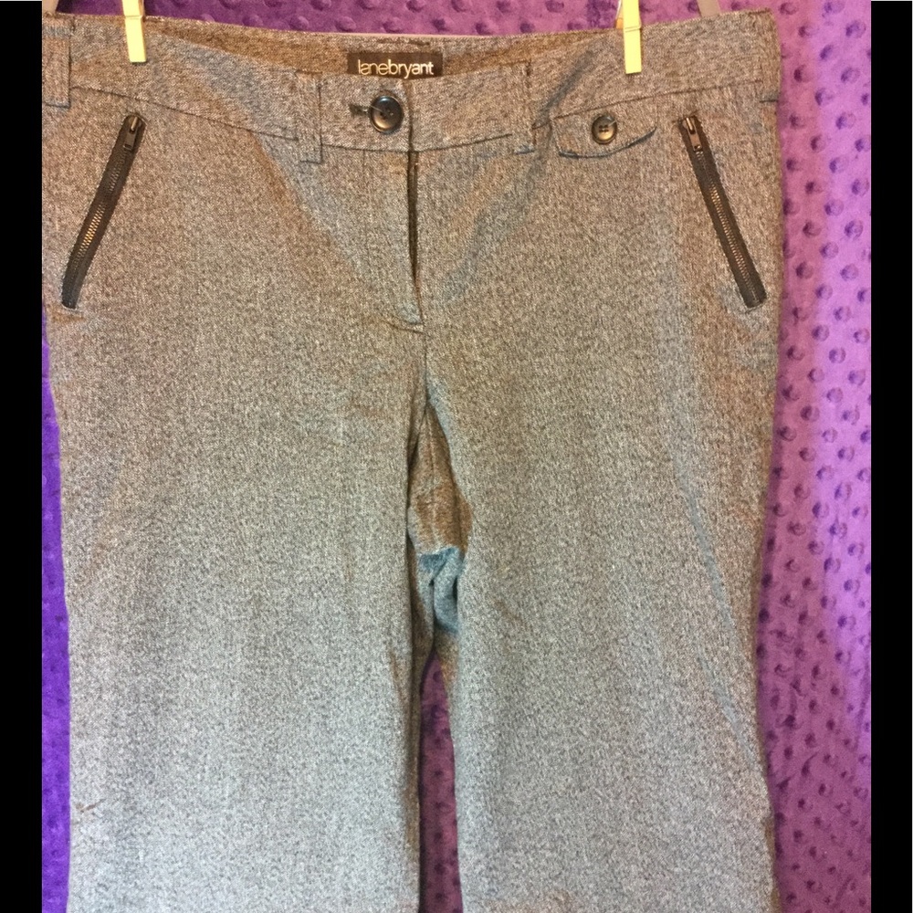 Lane Bryant gray slacks size 14/16