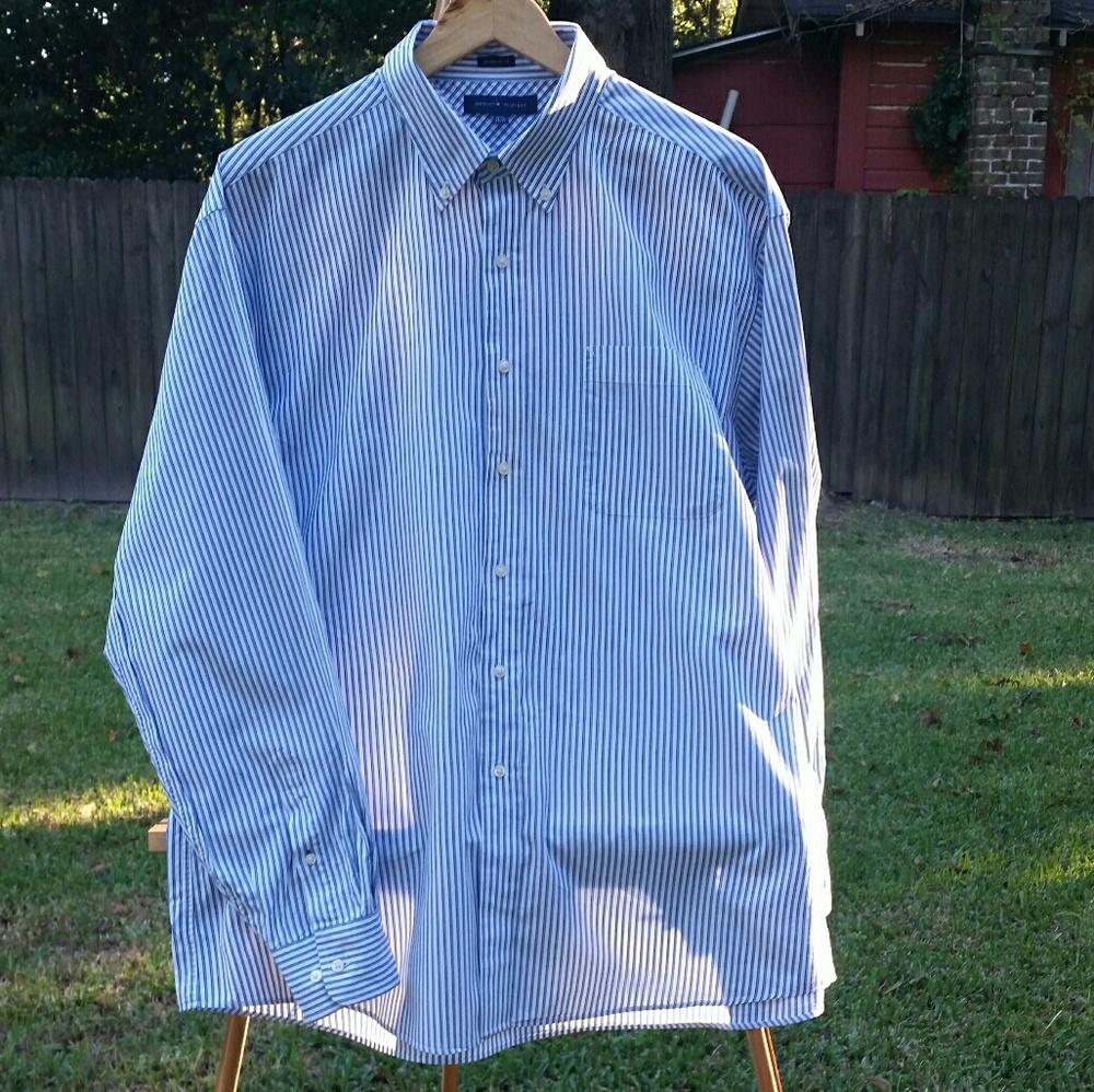 Tommy Hilfiger Men's Dress Shirt 17.5  36/37