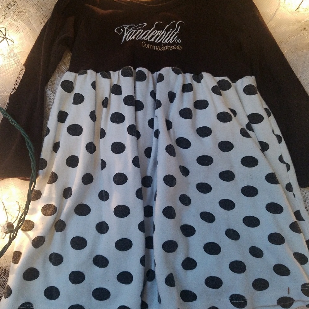 Toddler Girl's Vanderbilt Commodores Dress