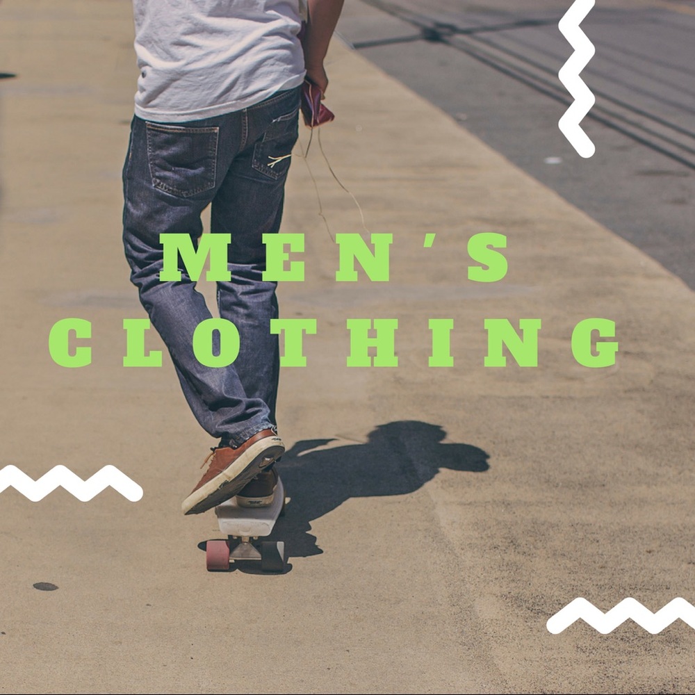 👕M E N ' S    C L O T H I N G