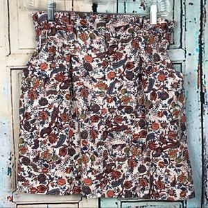 Zara Woman Corduroy mini skirt