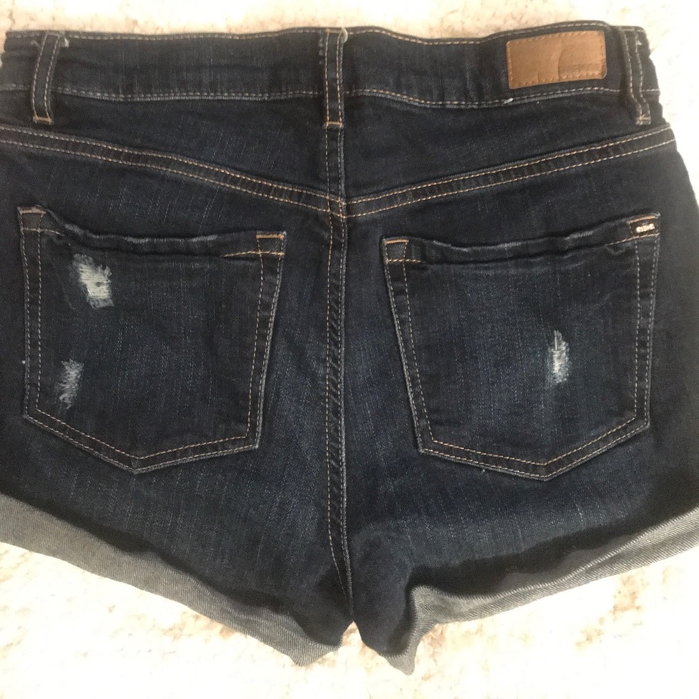 Garage |Distressed| High Waist Short Stretch (3)
