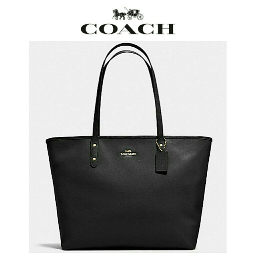*SALE 1 left!* NEW Coach LARGE City Zip Tote - Picture 2 of 7