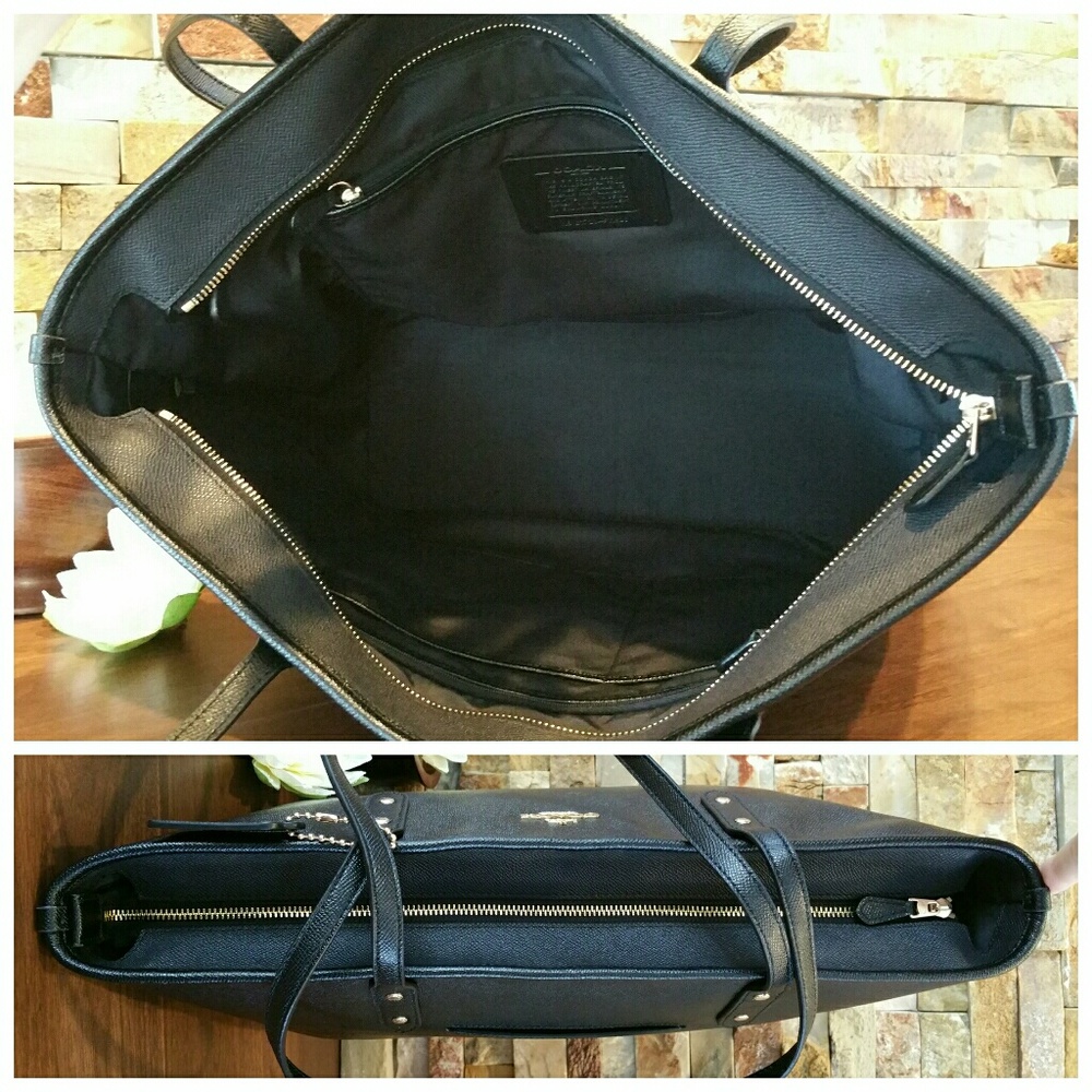 *SALE 1 left!* NEW Coach LARGE City Zip Tote - Picture 3 of 7