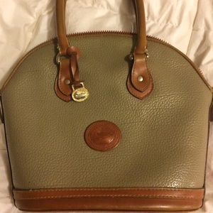 Vintage Dooney & Bourke Genuine Leather Handbag