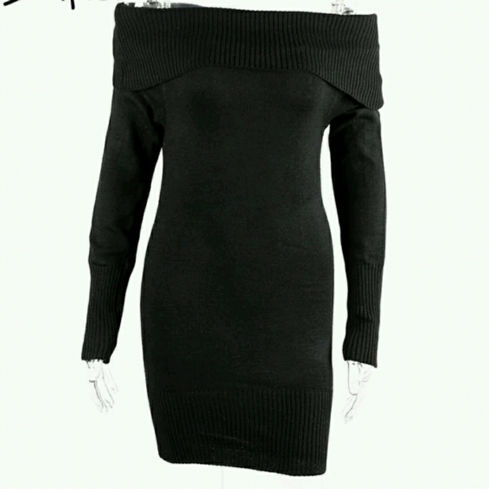 Cold shoulder bodycon dress - Picture 2 of 2