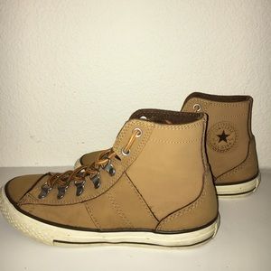 Converse Leather High-Top Shoes
