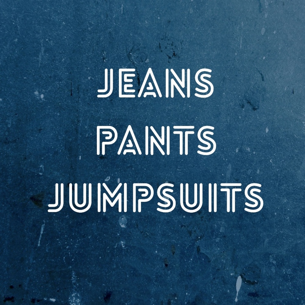 JEANS & PANTS & JUMPSUITS
