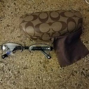 New Coach glasses