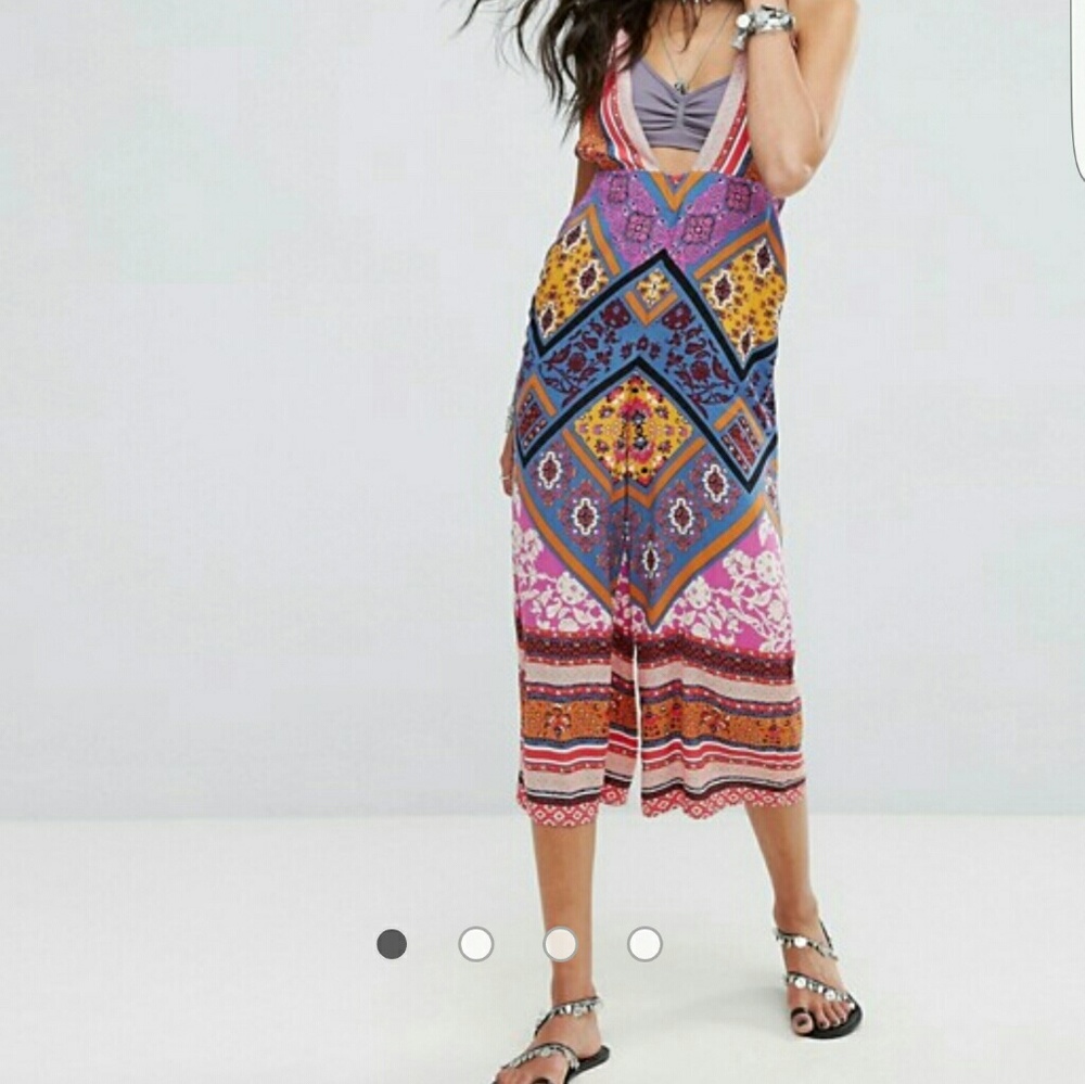 Free People NWT palazzo jumpsuit