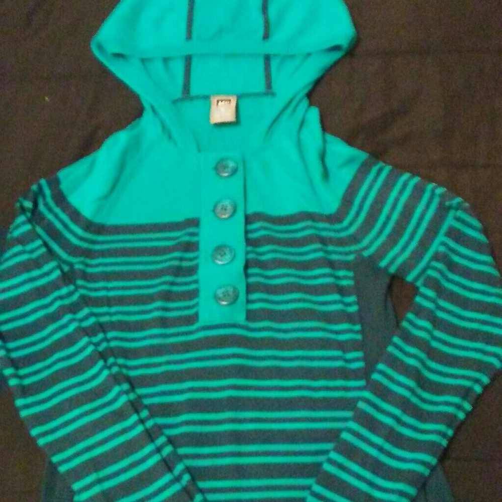 Soft hooded sweater great for casual dress
