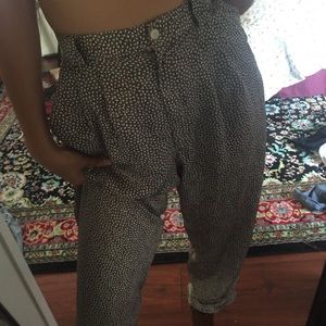 vintage high waisted trousers