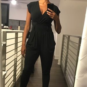 Black jumpsuit