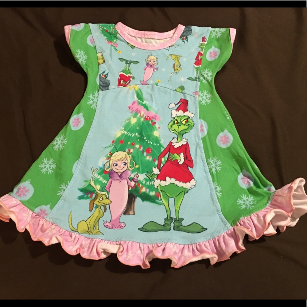 How The Grinch Stole Christmas Dress (SOLD)