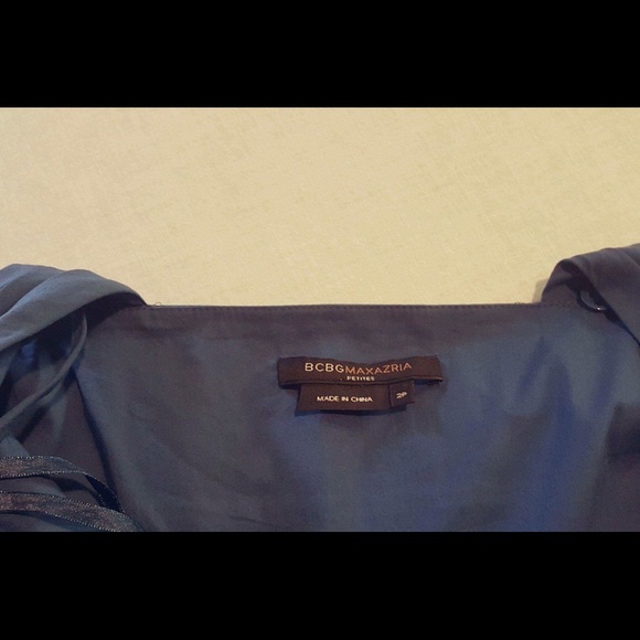 BCBGMAXAZRIA Dark Blue Dress - Picture 3 of 3