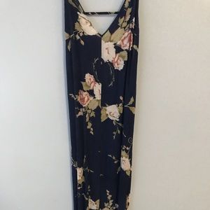 Floral long dress