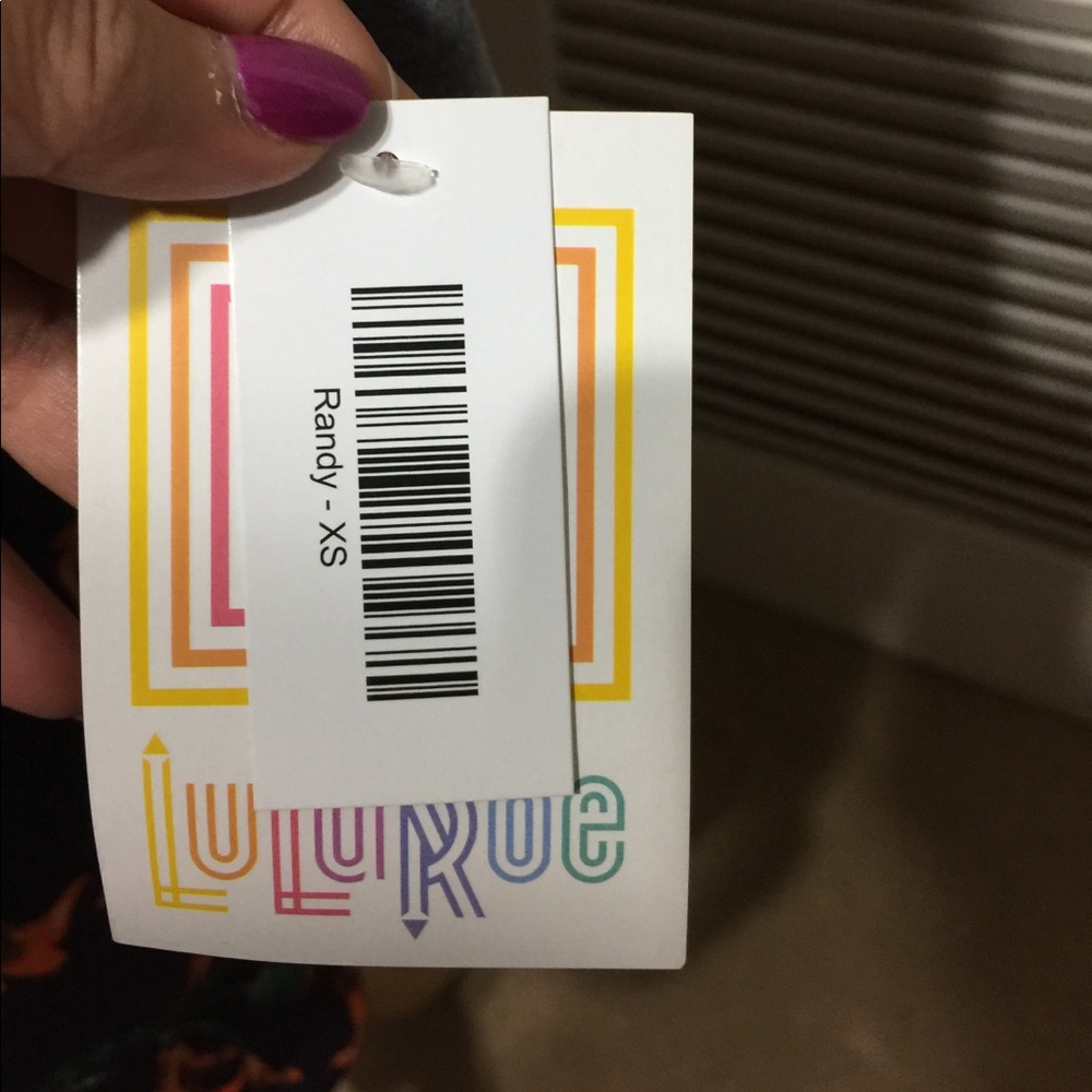 LulaRoe NWT XS RANDY - Picture 3 of 3