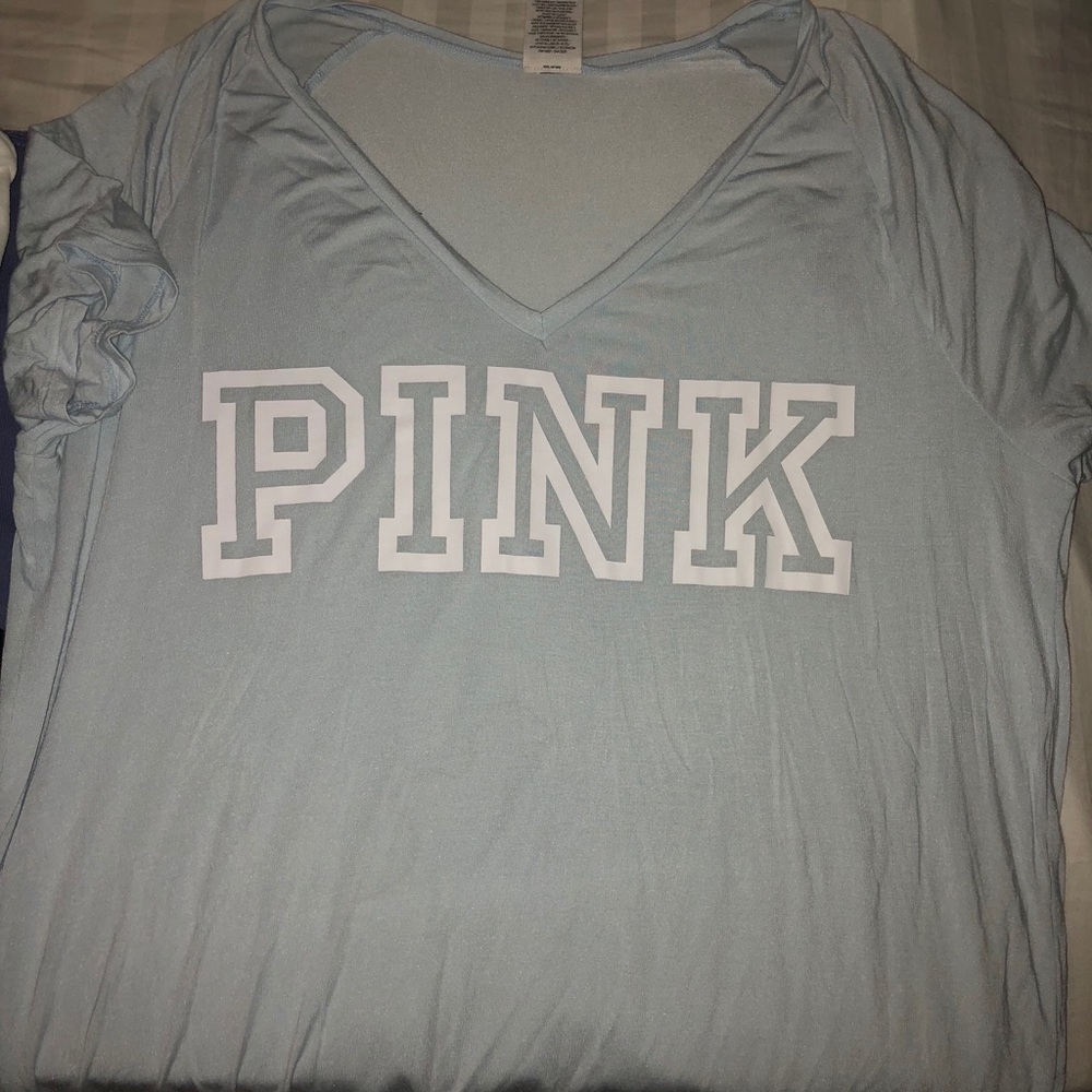 Pink light tee