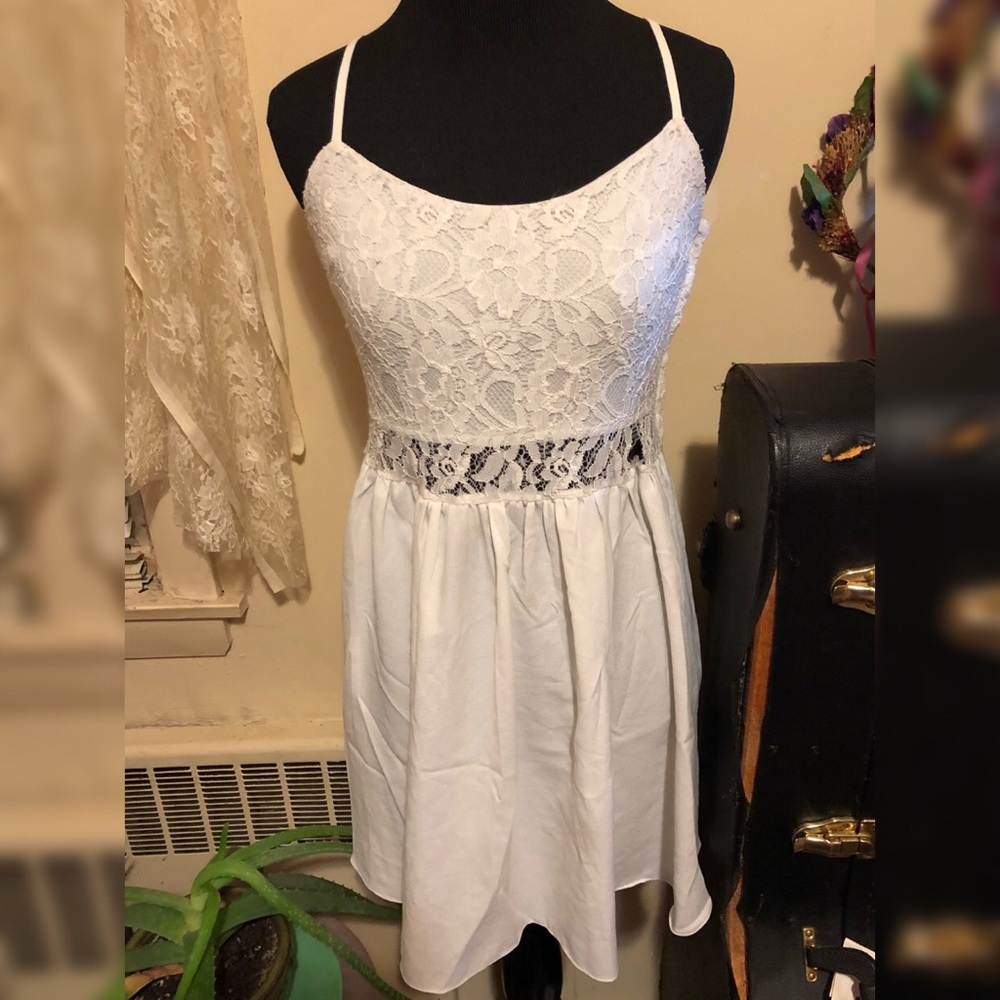 White Lace Dress
