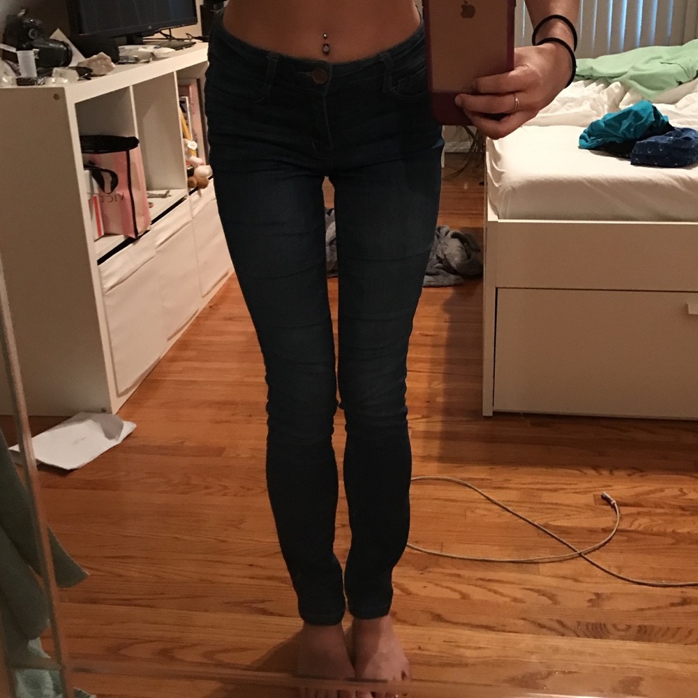 Refuge Blue Jeggings