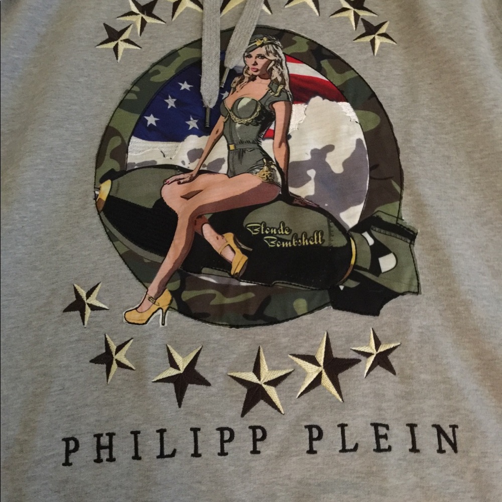 Phillipp Plein army hoodie