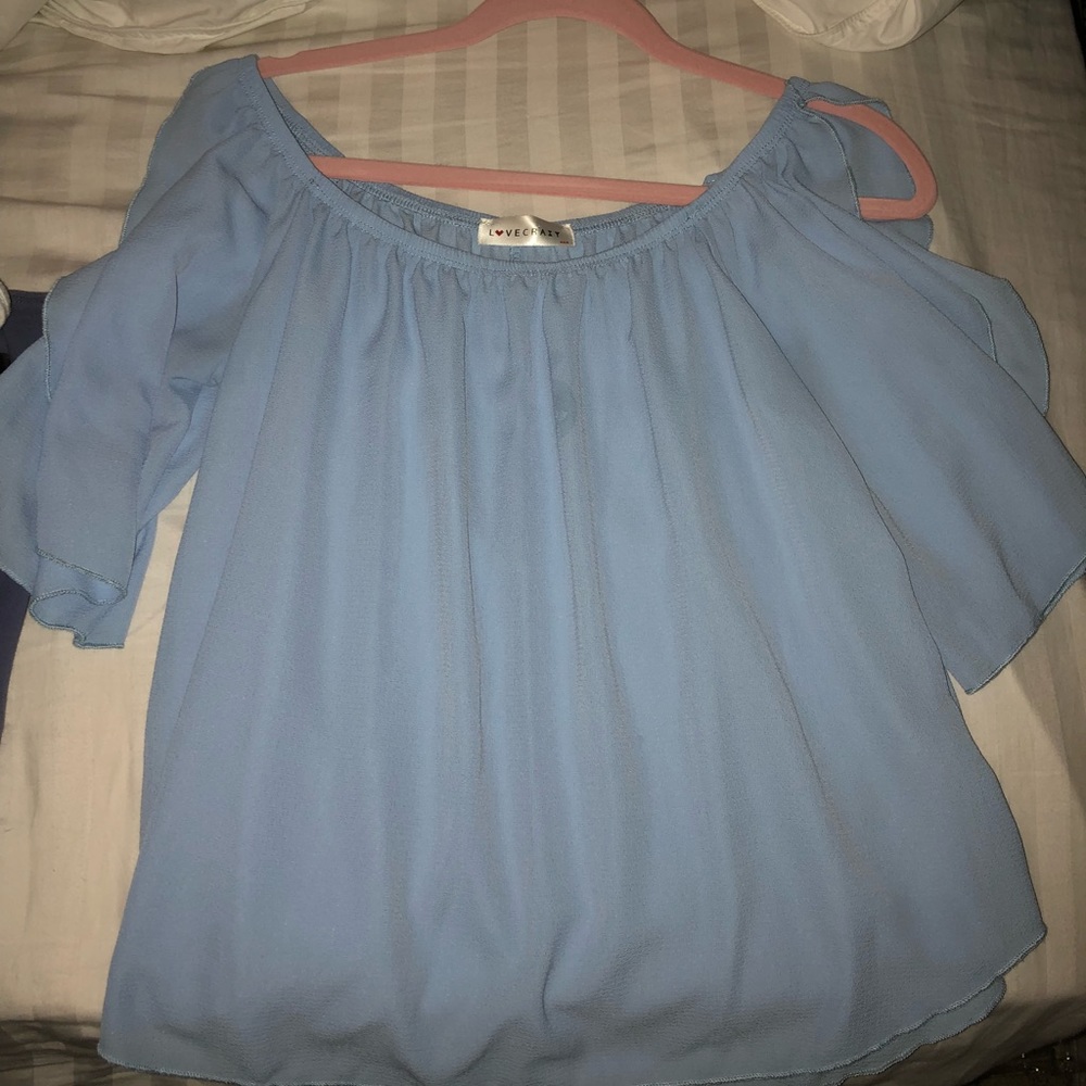 Off the shoulder blouse