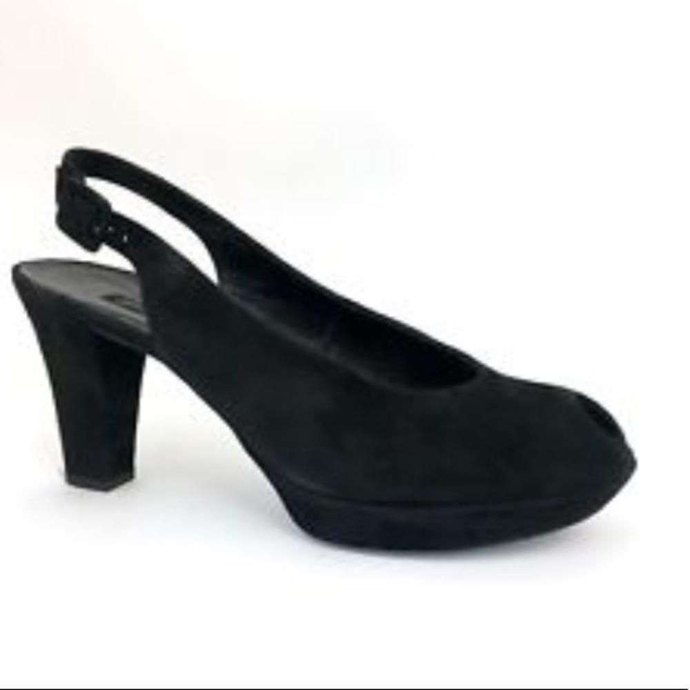 Paul Green suede slingback pump