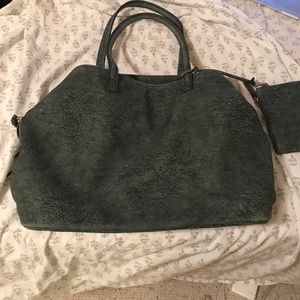 Free people olive green tote