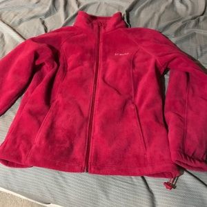 Pink Columbia fleece jacket