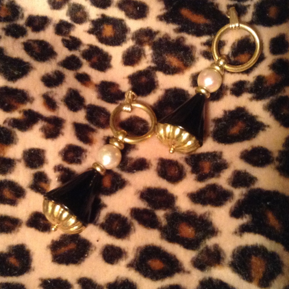 Blk onyx and earrings/pendants