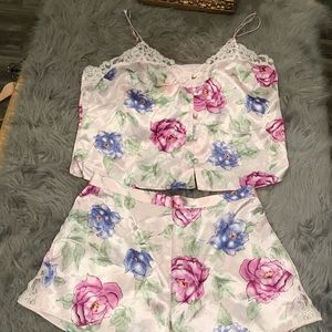 Silk pajama set