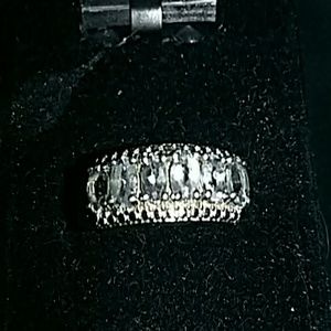 This is the Bonnie Blue tanzanite ring