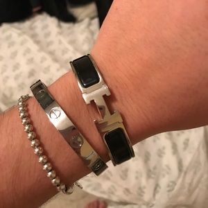 Hermes H bracelet. Beautiful piece of jewelry